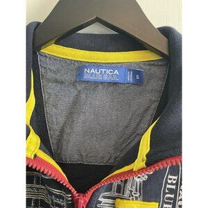 VINTAGE Nautica Track Jacket Blue Sail Mens  Small  Or‎ Unisex